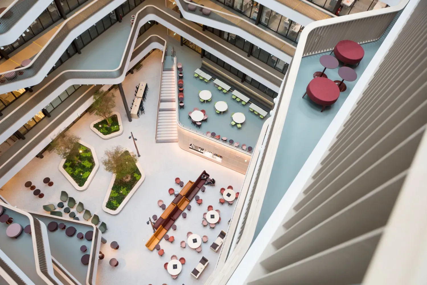 Biomedicum interior. Photo: Martin Stenmark