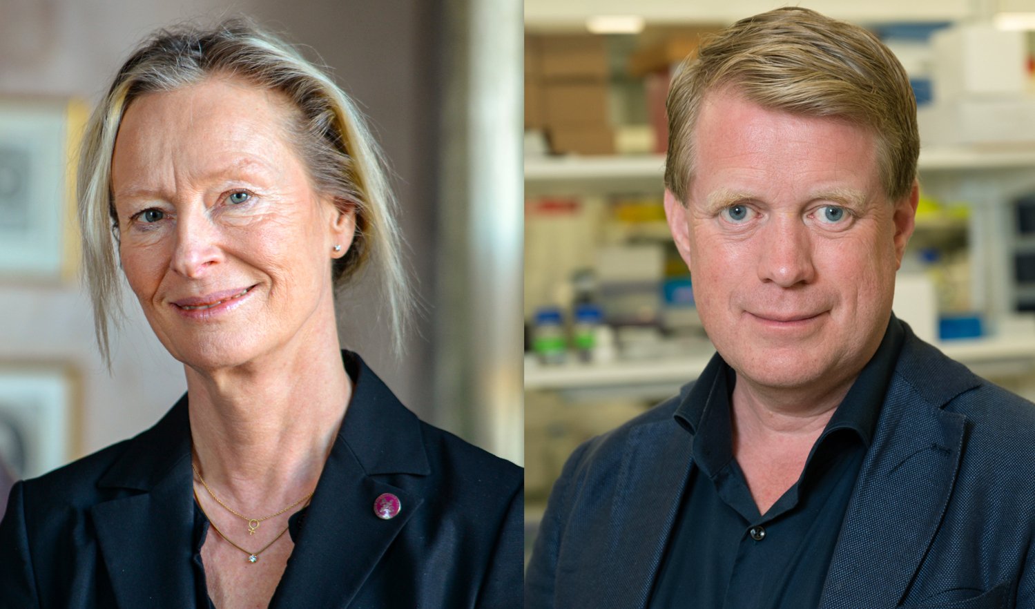 Kristina Gemzell Danielsson and Thomas Helleday.