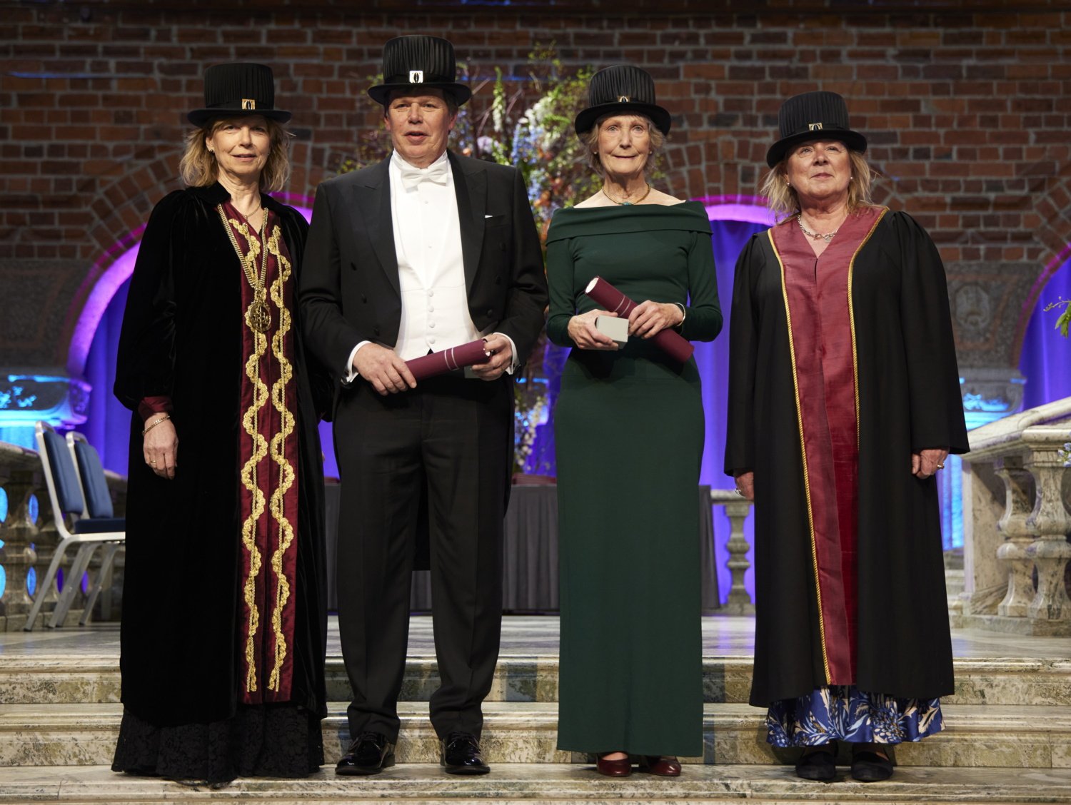 Photo from the doctoral confirment in Stocholm City Hall.