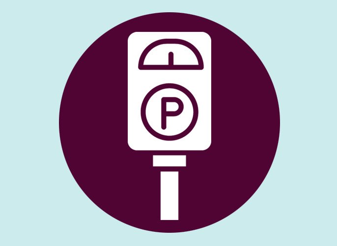 Illustration parking meter