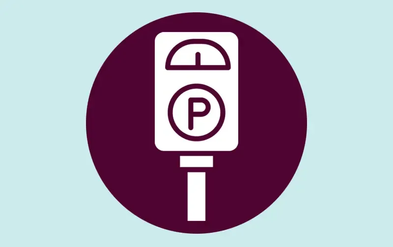 Illustration parking meter