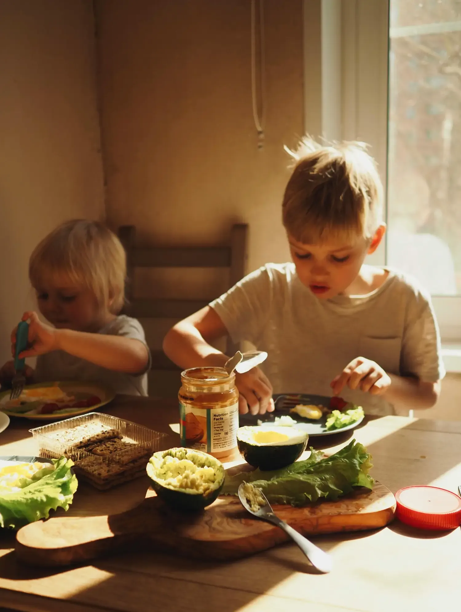 Children and cooking