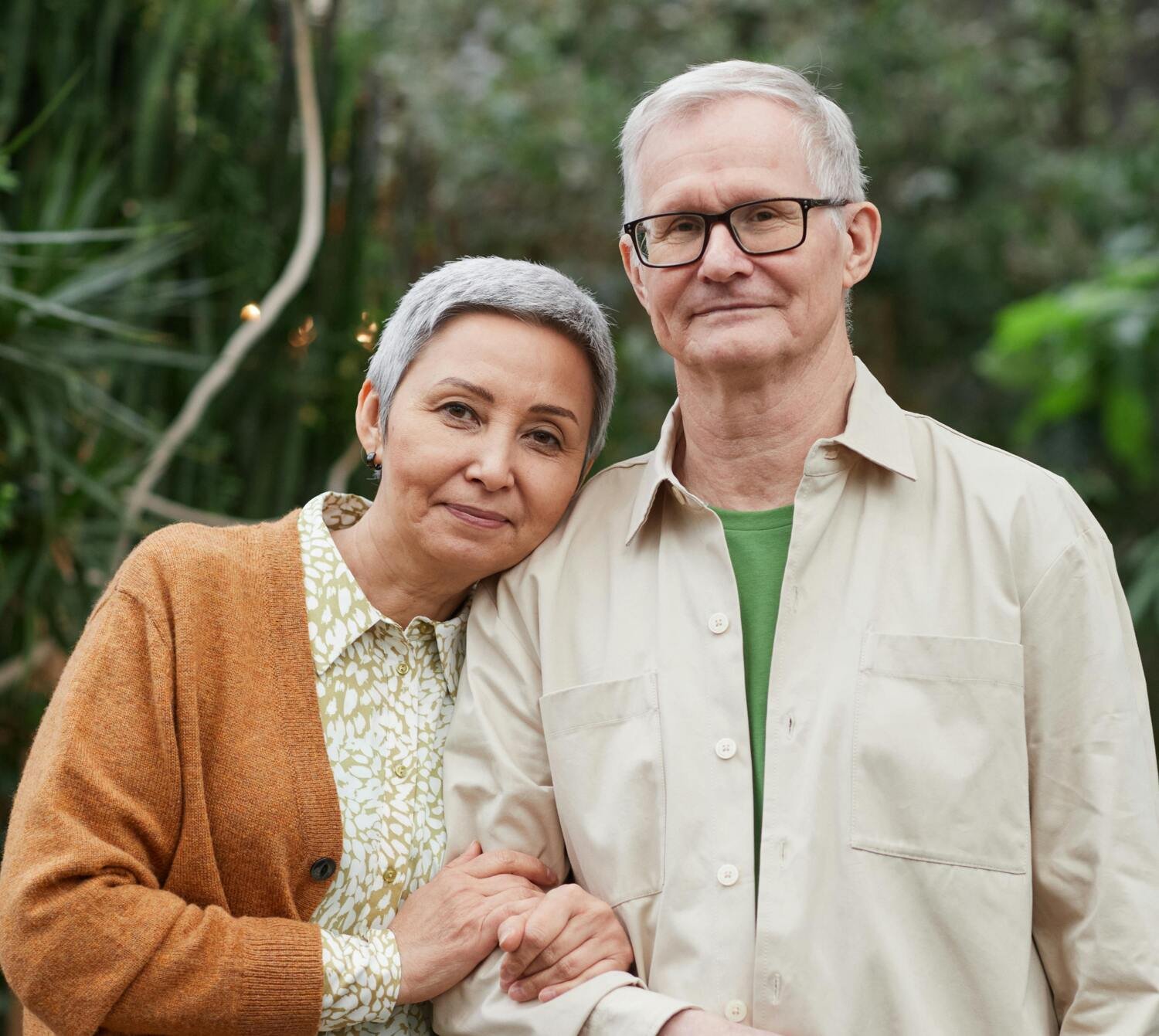 a middle aged couple