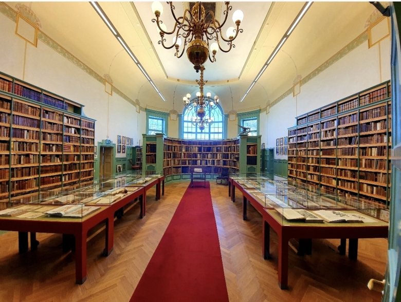 Hagströmer Library, tingssalen interior.