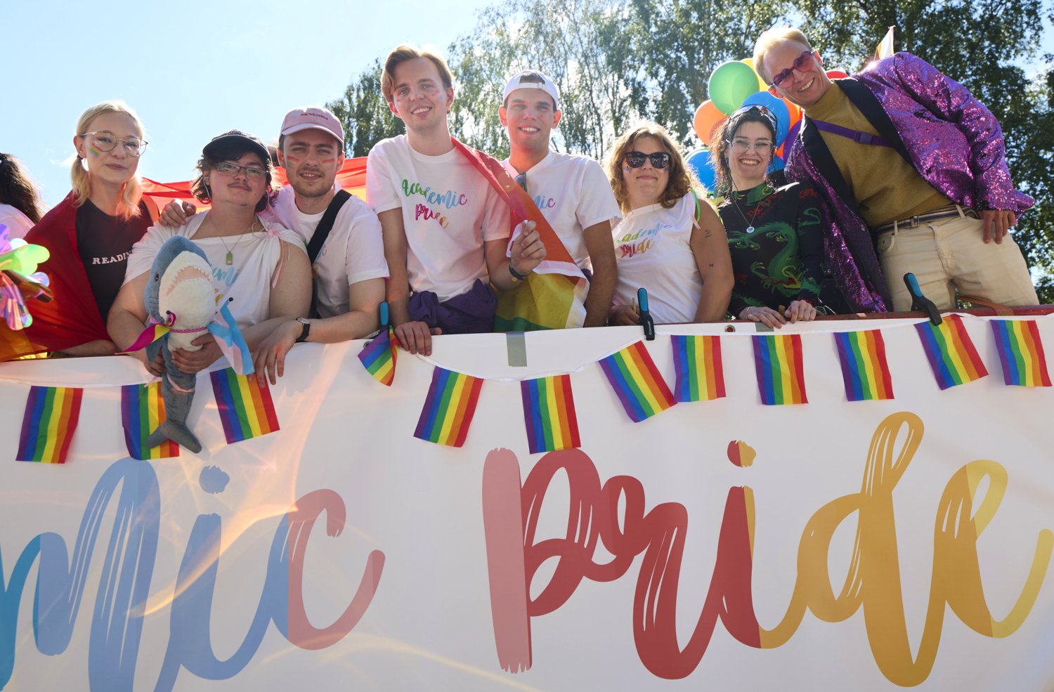 The Pride parade on 1 August 2026.