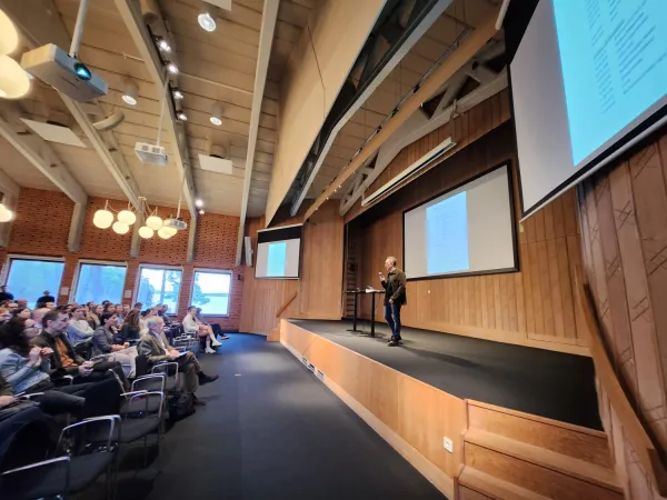 Gilberto's welcome speech at the neuro retreat at Vår Gård.