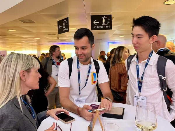 People at AMEE conference 2024.