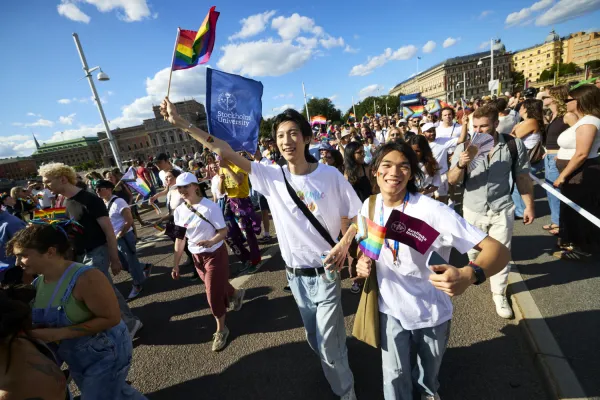The Pride parade on 1 August 2026.