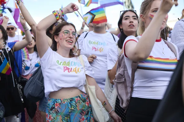 The Pride parade on 1 August 2026.