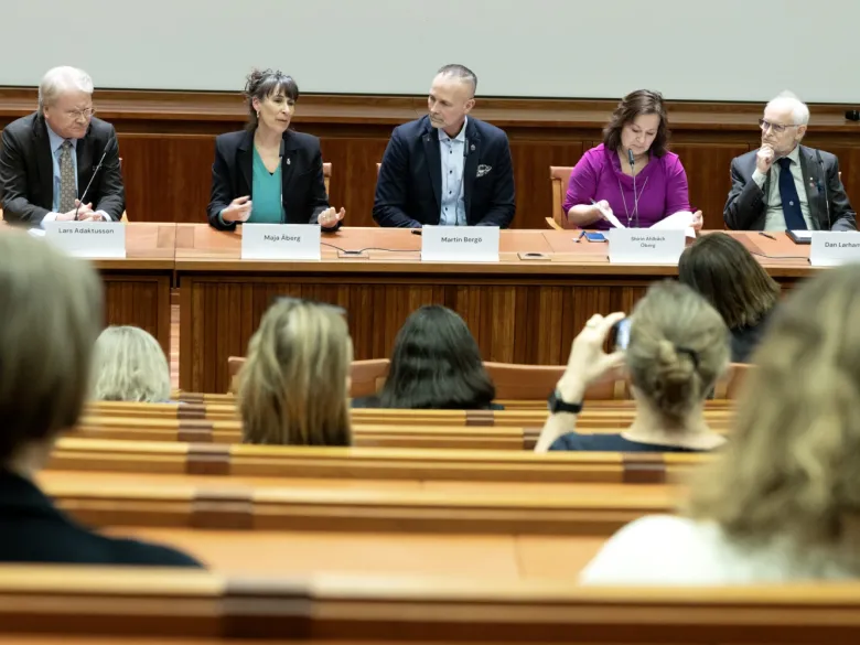 An open seminar on threats to academic freedom and the persecution of researchers was held at KI on 15 April 2026.