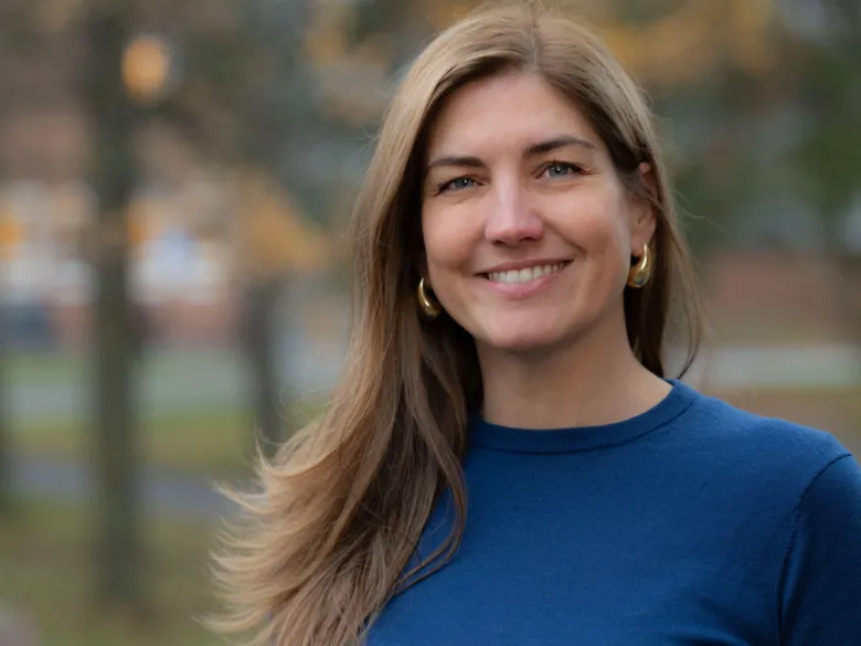 Portrait of the researcher Emma Andersson.