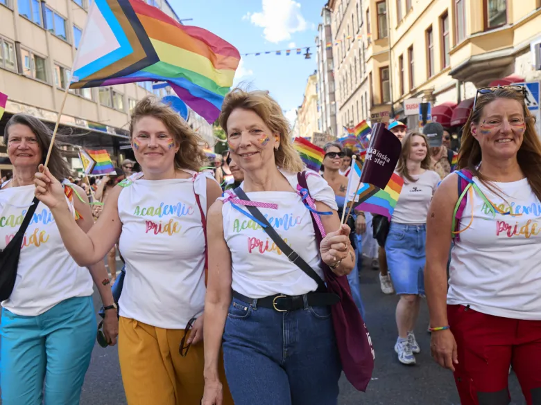 The Pride parade on 1 August 2026.