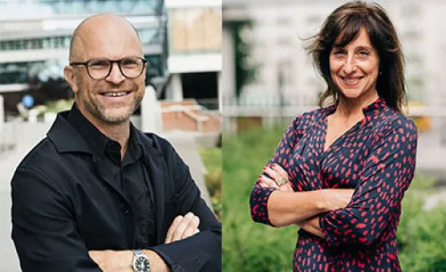 Anders Sondén and Anna Pettersson photo by Erik Cronberg