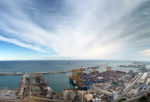Barcelona harbour