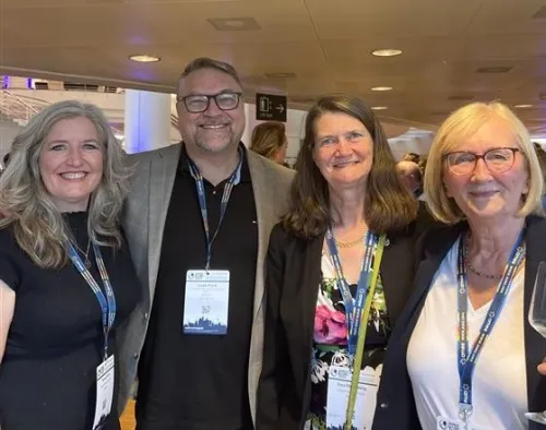 People at AMEE conference 2024.