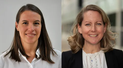 Carolina Hagberg and Jenny Mjösberg.